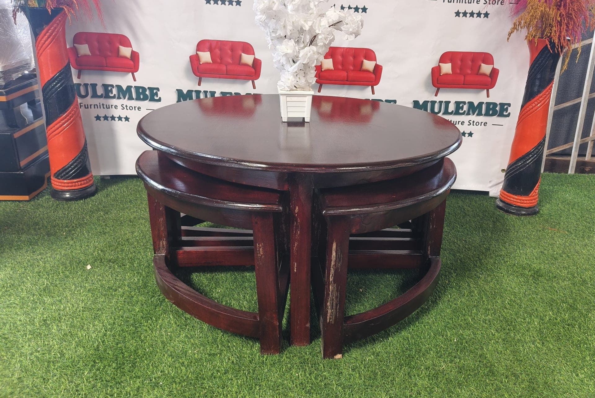 Round Nesting Coffee Table