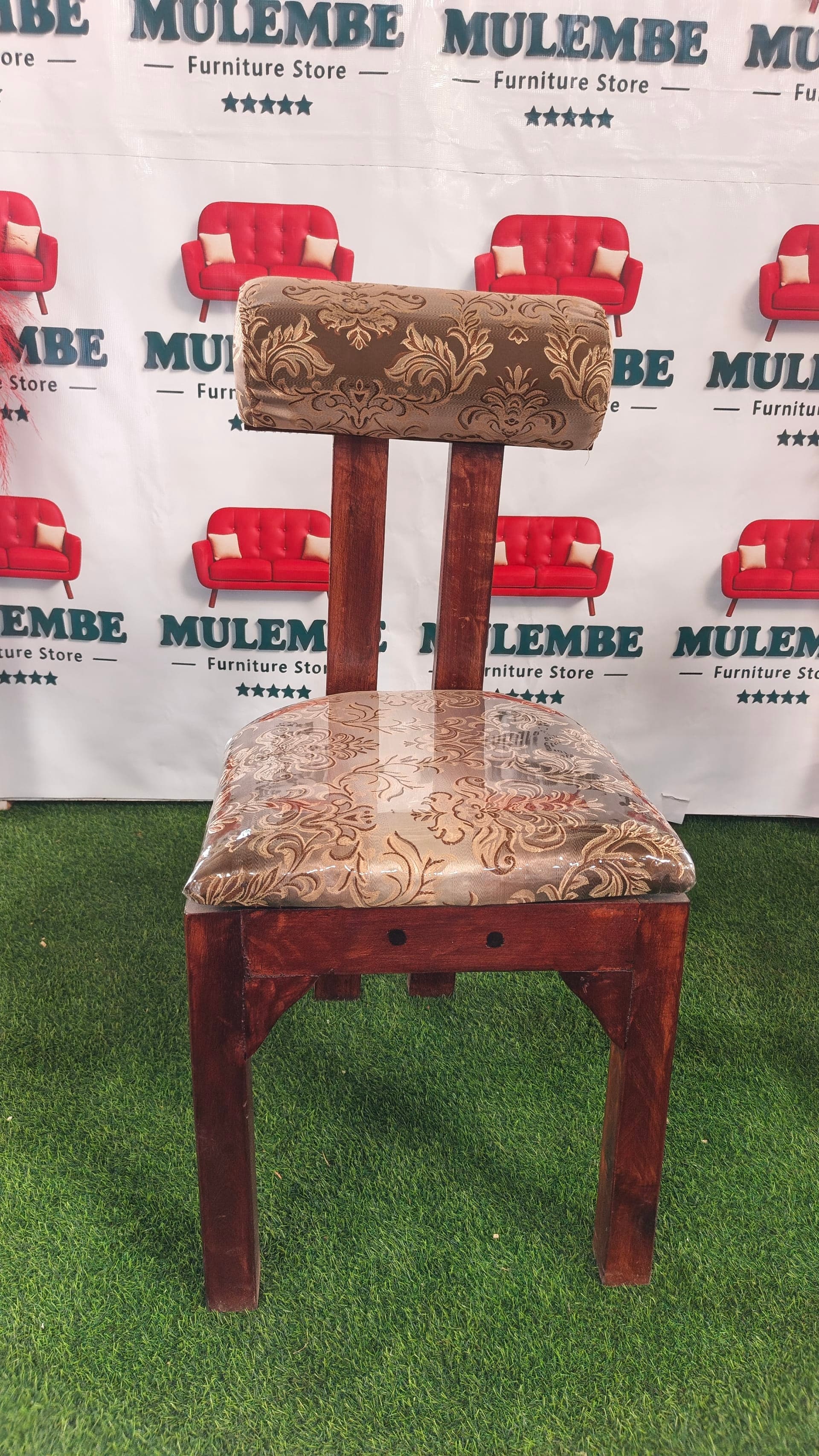 Padded-Back Dining Chair